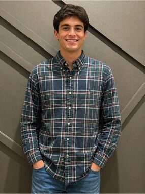 Ralph Lauren Plaid Button Down Shirt Men’s XL Classic Fit